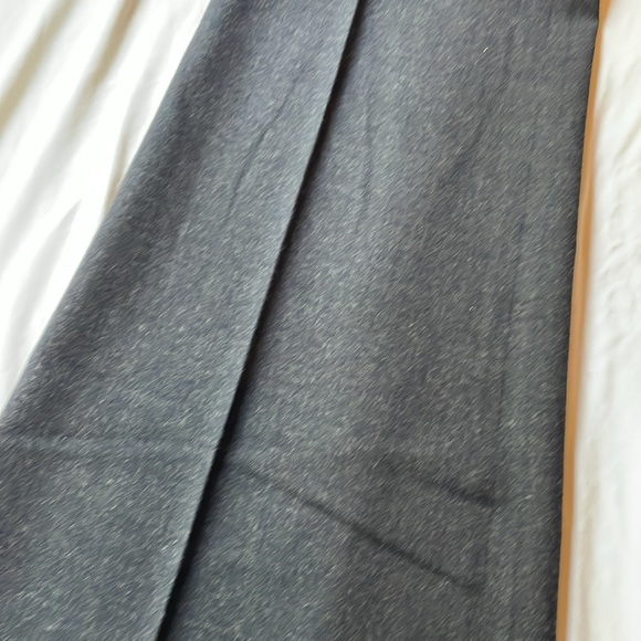 Diane von Furstenberg Midrise Flared Grey Wool Pants - Picture 10 of 15